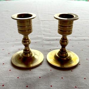 VTG 1960’s Brass Candlesticks